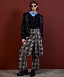 【2026Autumn PRE-ORDER】Zipper Skirt Set Pants/ファスナースカートセットパンツ