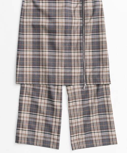 MAISON SPECIAL(メゾンスペシャル)の「【2026Autumn PRE-ORDER】Zipper Skirt Set Pants/ファスナースカートセットパンツ(その他パンツ・レディース・ブラック/マルチ・36/38)」の20枚目の写真