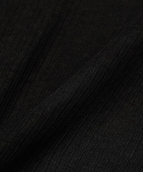 Ray BEAMS(レイビームス)の「シアー リブメロー ハイネック(Tシャツ/カットソー・レディース・オフホワイト/ブラック/ブルー系その他2・ONE SIZE)」の12枚目の写真