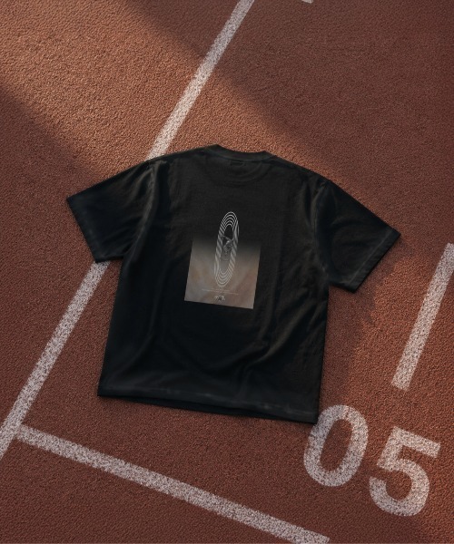 TENEZ（テネス）の「Vintage Washed Cotton Tee "OLYMPIAN"（Tシャツ/カットソー・メンズ・ブラック・X-LARGE/SMALL/LARGE）」の3枚目の写真