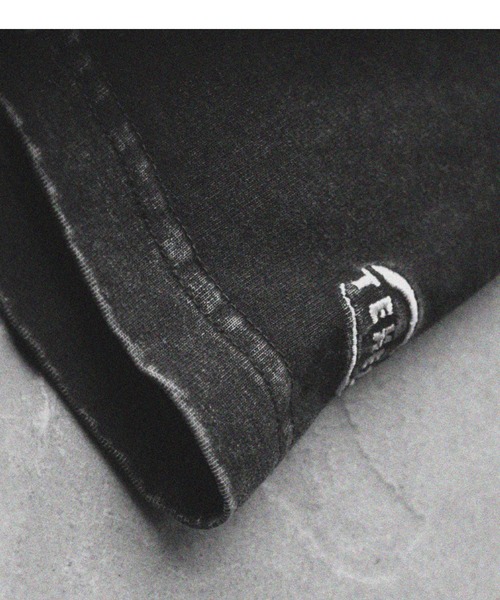 TENEZ（テネス）の「Vintage Washed Cotton Tee "OLYMPIAN"（Tシャツ/カットソー・メンズ・ブラック・X-LARGE/SMALL/LARGE）」の6枚目の写真