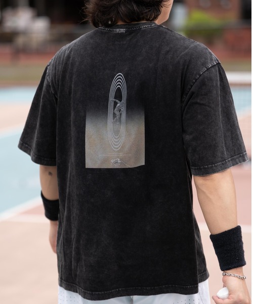 TENEZ（テネス）の「Vintage Washed Cotton Tee "OLYMPIAN"（Tシャツ/カットソー・メンズ・ブラック・X-LARGE/SMALL/LARGE）」の7枚目の写真