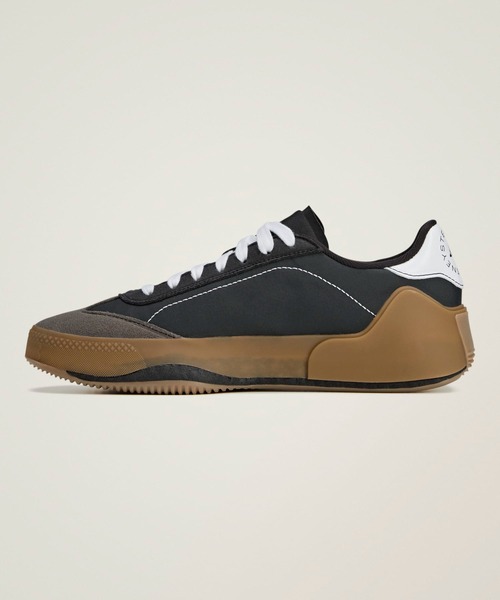 adidas by Stella McCartney（アディダスバイステラマッカートニー）の「【adidas by Stella McCartney】adidas by Stella McCartney コート ブースト / adidas by Stella McCartney Court Boost / アディダス adidas（スニーカー・レディース・ブラック・22.5cm/23.5cm/24.5cm/25.5cm/26.5cm/27.5cm/23.0cm/24.0cm/25.0cm/26.0cm/27.0cm）」の6枚目の写真