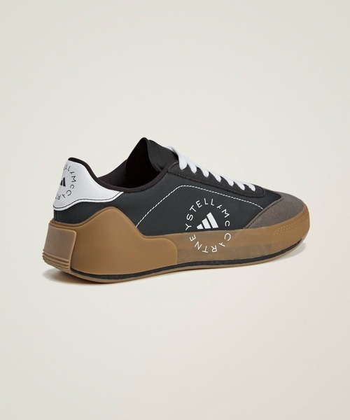 adidas by Stella McCartney（アディダスバイステラマッカートニー）の「【adidas by Stella McCartney】adidas by Stella McCartney コート ブースト / adidas by Stella McCartney Court Boost / アディダス adidas（スニーカー・レディース・ブラック・22.5cm/23.5cm/24.5cm/25.5cm/26.5cm/27.5cm/23.0cm/24.0cm/25.0cm/26.0cm/27.0cm）」の5枚目の写真