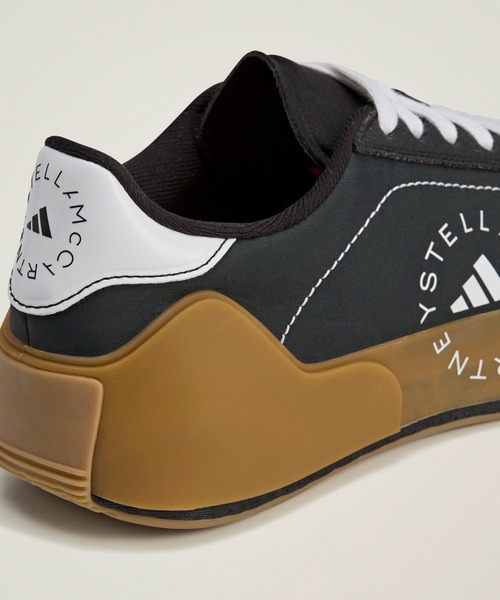 adidas by Stella McCartney（アディダスバイステラマッカートニー）の「【adidas by Stella McCartney】adidas by Stella McCartney コート ブースト / adidas by Stella McCartney Court Boost / アディダス adidas（スニーカー・レディース・ブラック・22.5cm/23.5cm/24.5cm/25.5cm/26.5cm/27.5cm/23.0cm/24.0cm/25.0cm/26.0cm/27.0cm）」の7枚目の写真