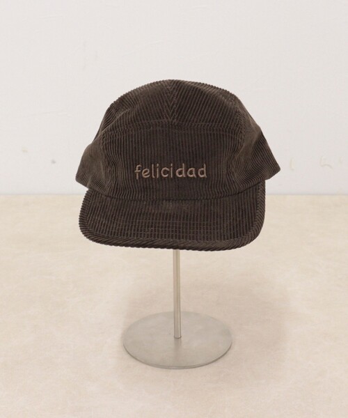 fredy emue(フレディエミュ)の「ソフトコーデュロイキャップ(キャップ・レディース・ピンク/ブラック/ブラウン・FREE)」の9枚目の写真
