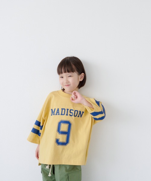 LOWRYS FARM(ローリーズファーム)の「ナンバリングTLS 1049011(Tシャツ/カットソー・キッズ・イエロー/グレー/アイボリー・110cm/130cm/120cm/150cm/140cm)」の18枚目の写真