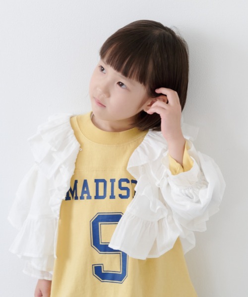 LOWRYS FARM(ローリーズファーム)の「ナンバリングTLS 1049011(Tシャツ/カットソー・キッズ・イエロー/グレー/アイボリー・110cm/130cm/120cm/150cm/140cm)」の21枚目の写真