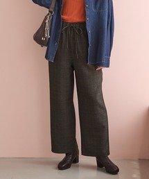 チェック柄パンツ(股下63cm)