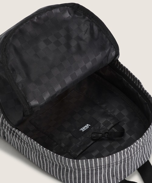 VANS（バンズ）の「OLD SKOOL ミニバックパック / Old Skool Mini Backpack CHECKE VN000Q9AYB21（バックパック/リュック・メンズ・ストライプ・ONE SIZE）」の3枚目の写真