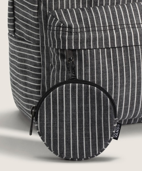 VANS（バンズ）の「OLD SKOOL ミニバックパック / Old Skool Mini Backpack CHECKE VN000Q9AYB21（バックパック/リュック・メンズ・ストライプ・ONE SIZE）」の4枚目の写真
