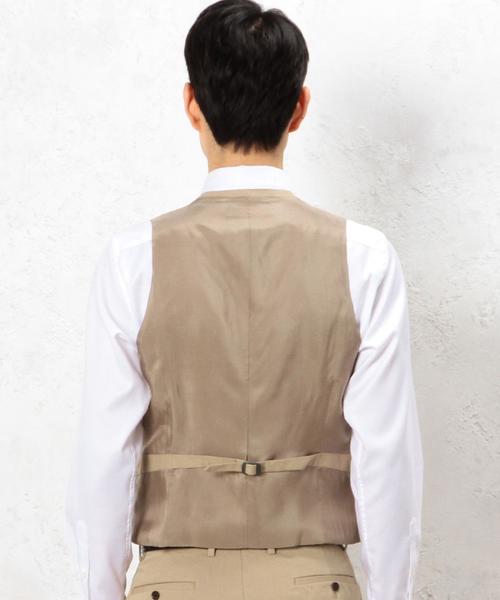 green label relaxing（グリーンレーベルリラクシング）の「[ラルスミアーニ] LARUSMIANI SOLID ベスト◆（ベスト・メンズ・ベージュ/ネイビー・42/48/46/50/44）」の11枚目の写真