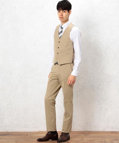 green label relaxing（グリーンレーベルリラクシング）の「[ラルスミアーニ] LARUSMIANI SOLID ベスト◆（ベスト・メンズ・ベージュ/ネイビー・42/48/46/50/44）」の14枚目の写真