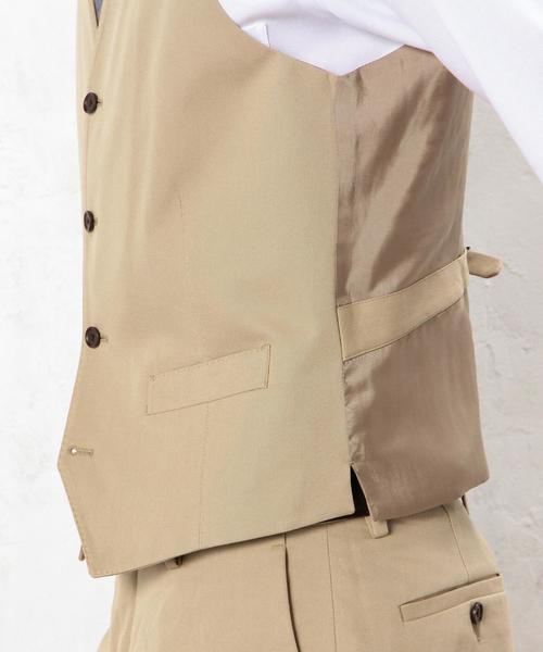 green label relaxing（グリーンレーベルリラクシング）の「[ラルスミアーニ] LARUSMIANI SOLID ベスト◆（ベスト・メンズ・ベージュ/ネイビー・42/48/46/50/44）」の5枚目の写真