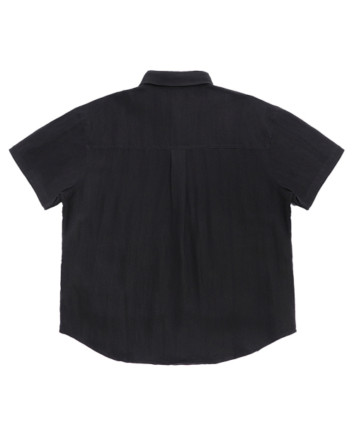 NIGHTWORKDEPT(ナイトワークデプト)の「Loose Fit Utility Linen Set-Up_Black(シャツ/ブラウス・レディース・その他・MEDIUM/SMALL)」の2枚目の写真