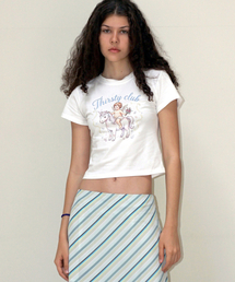 Unicorn baby t shirt - White