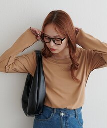 【WEB限定】配色パイピングリブトップス
