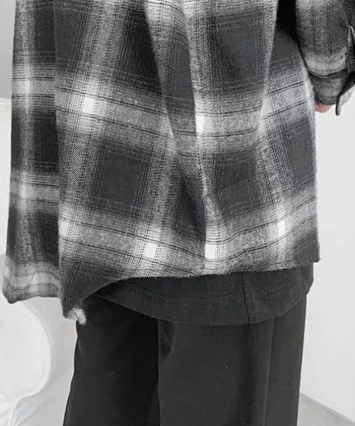 ampm(エーエムピーエム)の「ヴィンテージチェックオーバーシャツ(シャツ/ブラウス・メンズ・レッド/ブルー/ブラック・L/XL)」の18枚目の写真