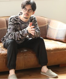 ARCADE（アーケード）の「HIGHQUALITY FLEECE 暖か軽量 ハイクォリティ フリース 上下 セットアップ ルームウエア（ルームウェア/パジャマ）」