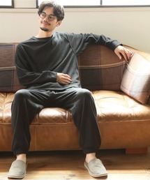 ARCADE（アーケード）の「HIGHQUALITY FLEECE 暖か軽量 ハイクォリティ フリース 上下 セットアップ ルームウエア（ルームウェア/パジャマ）」