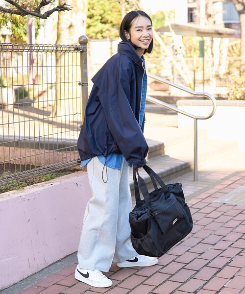 FREAK'S STORE(フリークスストア)の「ボンディングカーブワイドパンツ(スウェットパンツ・レディース・チャコール/グレー/オフホワイト・MEDIUM/SMALL)」の6枚目の写真