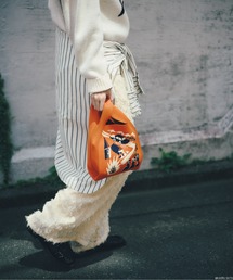 BAYFLOW（ベイフロー）の「【KAORU SATO×BAYFLOW】アートジャガードニットトートBAG（トートバッグ）」