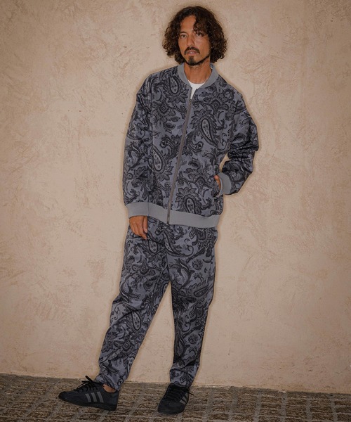 CAMBIO(カンビオ)の「mj11894-Paisley Allover Blouson 総柄ブルゾン(CAM26AW-017)(ブルゾン・メンズ・オリーブ系/ブルーグリーン/グレー系その他・L/M/S)」の7枚目の写真