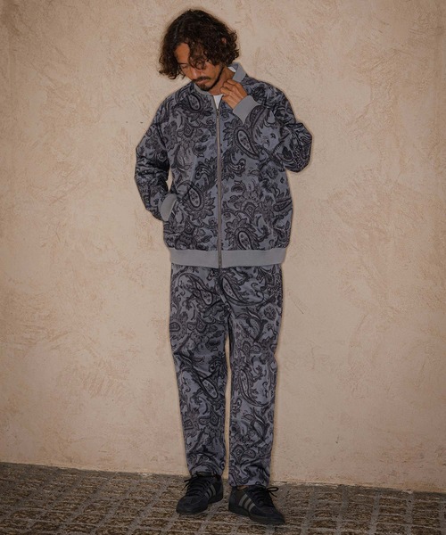 CAMBIO(カンビオ)の「mj11894-Paisley Allover Blouson 総柄ブルゾン(CAM26AW-017)(ブルゾン・メンズ・オリーブ系/ブルーグリーン/グレー系その他・L/M/S)」の8枚目の写真