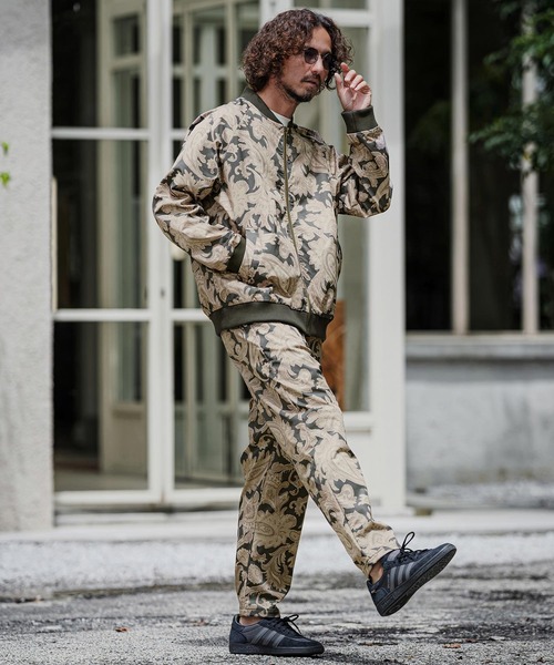 CAMBIO(カンビオ)の「mj11894-Paisley Allover Blouson 総柄ブルゾン(CAM26AW-017)(ブルゾン・メンズ・オリーブ系/ブルーグリーン/グレー系その他・L/M/S)」の13枚目の写真