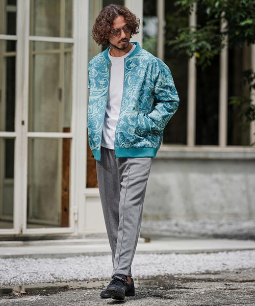 CAMBIO(カンビオ)の「mj11894-Paisley Allover Blouson 総柄ブルゾン(CAM26AW-017)(ブルゾン・メンズ・オリーブ系/ブルーグリーン/グレー系その他・L/M/S)」の17枚目の写真