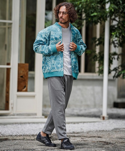 CAMBIO(カンビオ)の「mj11894-Paisley Allover Blouson 総柄ブルゾン(CAM26AW-017)(ブルゾン・メンズ・オリーブ系/ブルーグリーン/グレー系その他・L/M/S)」の18枚目の写真