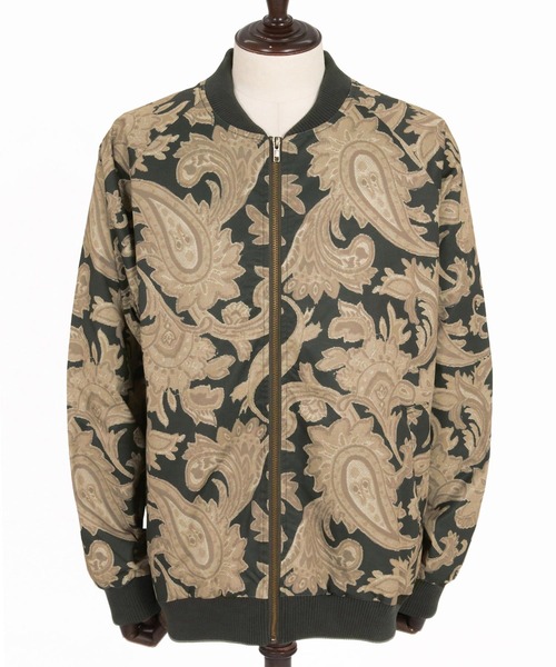 CAMBIO(カンビオ)の「mj11894-Paisley Allover Blouson 総柄ブルゾン(CAM26AW-017)(ブルゾン・メンズ・オリーブ系/ブルーグリーン/グレー系その他・L/M/S)」の20枚目の写真