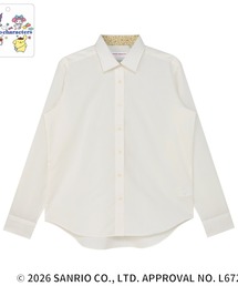【サンリオキャラクターズ×TOKYO SHIRTS】 形態安定ノンアイロン ワイド 長袖ビジネスワイシャツ