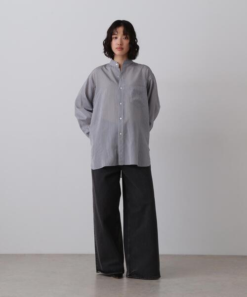 YLEVE(イレーヴ)の「YLEVE / 13.5oz DENIM HIGH WAIST WIDE(デニムパンツ・レディース・グレー・0/2/1)」の16枚目の写真