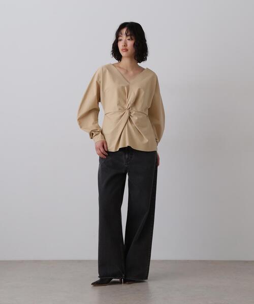 YLEVE(イレーヴ)の「YLEVE / 13.5oz DENIM HIGH WAIST WIDE(デニムパンツ・レディース・グレー・0/2/1)」の18枚目の写真