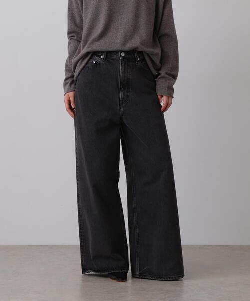YLEVE(イレーヴ)の「YLEVE / 13.5oz DENIM HIGH WAIST WIDE(デニムパンツ・レディース・グレー・0/2/1)」の19枚目の写真