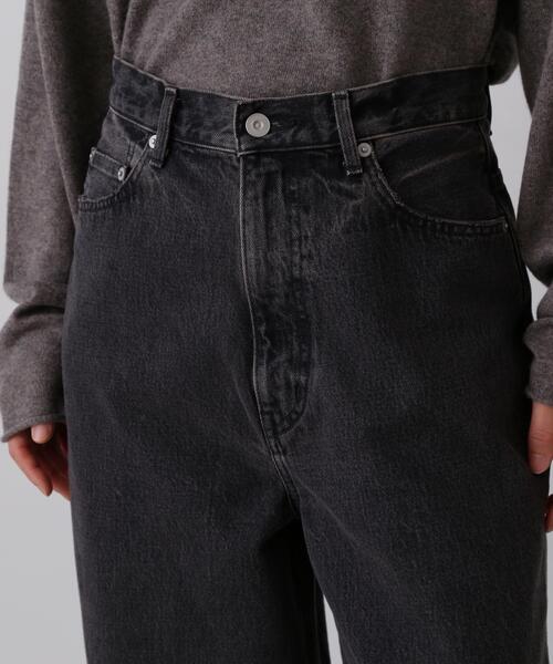 YLEVE(イレーヴ)の「YLEVE / 13.5oz DENIM HIGH WAIST WIDE(デニムパンツ・レディース・グレー・0/2/1)」の3枚目の写真