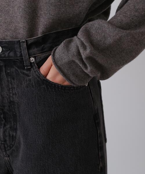 YLEVE(イレーヴ)の「YLEVE / 13.5oz DENIM HIGH WAIST WIDE(デニムパンツ・レディース・グレー・0/2/1)」の4枚目の写真