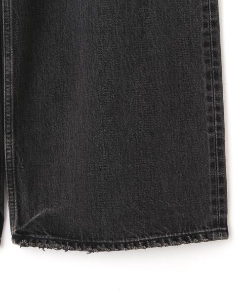 YLEVE(イレーヴ)の「YLEVE / 13.5oz DENIM HIGH WAIST WIDE(デニムパンツ・レディース・グレー・0/2/1)」の12枚目の写真