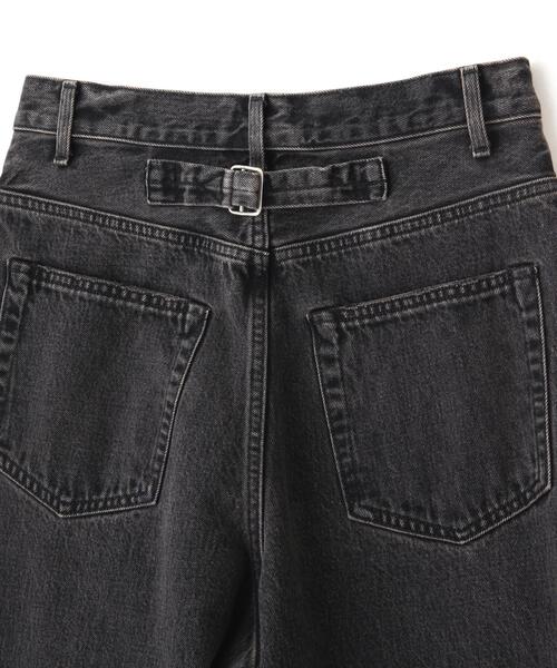 YLEVE(イレーヴ)の「YLEVE / 13.5oz DENIM HIGH WAIST WIDE(デニムパンツ・レディース・グレー・0/2/1)」の13枚目の写真