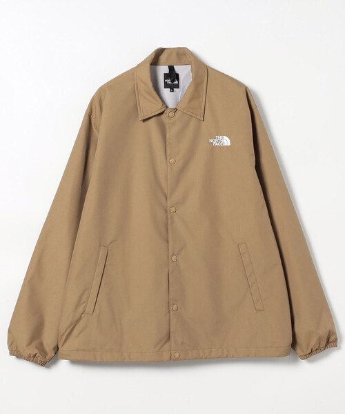 THE NORTH FACE(ザノースフェイス)の「限定展開 THE NORTH FACE/ザ・ノース・フェイス THE COACH JACKET / ザ コーチジャケット / NP72552(ナイロンジャケット・メンズ・ベージュ/ブラック・LARGE/XX-LARGE/X-LARGE/MEDIUM)」の2枚目の写真