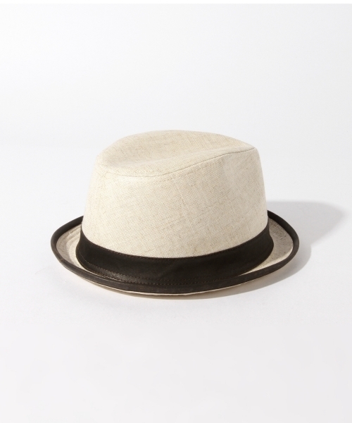 BEAMS（ビームス）の「BEAMS / リネン中折ハット（ハット・メンズ・ネイビー/ブラック/ベージュ・ONE SIZE）」の15枚目の写真