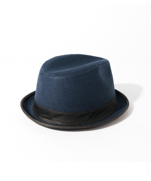 BEAMS（ビームス）の「BEAMS / リネン中折ハット（ハット・メンズ・ネイビー/ブラック/ベージュ・ONE SIZE）」の10枚目の写真