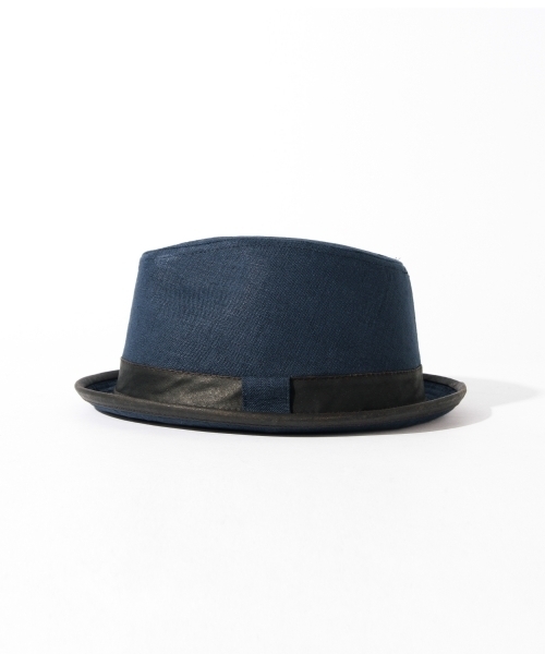 BEAMS（ビームス）の「BEAMS / リネン中折ハット（ハット・メンズ・ネイビー/ブラック/ベージュ・ONE SIZE）」の11枚目の写真