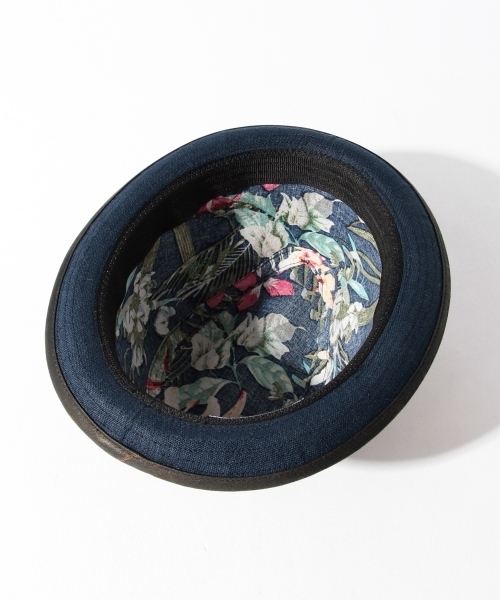 BEAMS（ビームス）の「BEAMS / リネン中折ハット（ハット・メンズ・ネイビー/ブラック/ベージュ・ONE SIZE）」の13枚目の写真