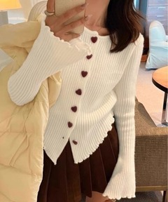 SIGN BUTTON KNIT TOP（ニット/セーター）｜EIMY ISTOIRE（エイミー