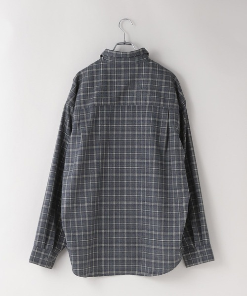 LOWRYS FARM(ローリーズファーム)の「【LFM(U)】TRブラッシュドチェックシャツ 1094292(シャツ/ブラウス・メンズ・ブラウン/グレー・MEDIUM/LARGE)」の3枚目の写真