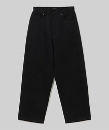 【ROTOL】Triple Seams 6P Denim Wide Black