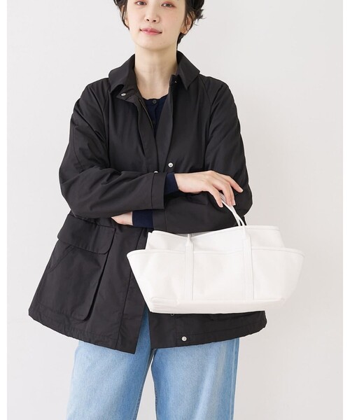 collex(コレックス)の「【Latt】Resaキャンバス3wayトートバッグ(トートバッグ・レディース・ブラック/ホワイト・フリー)」の8枚目の写真
