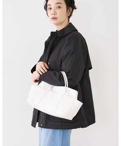 collex(コレックス)の「【Latt】Resaキャンバス3wayトートバッグ(トートバッグ・レディース・ブラック/ホワイト・フリー)」の9枚目の写真